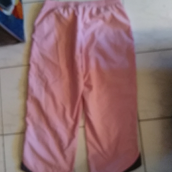 Nike dry fit capris pink grey and white stripes sides Don't think worn! - Picture 5 of 8
